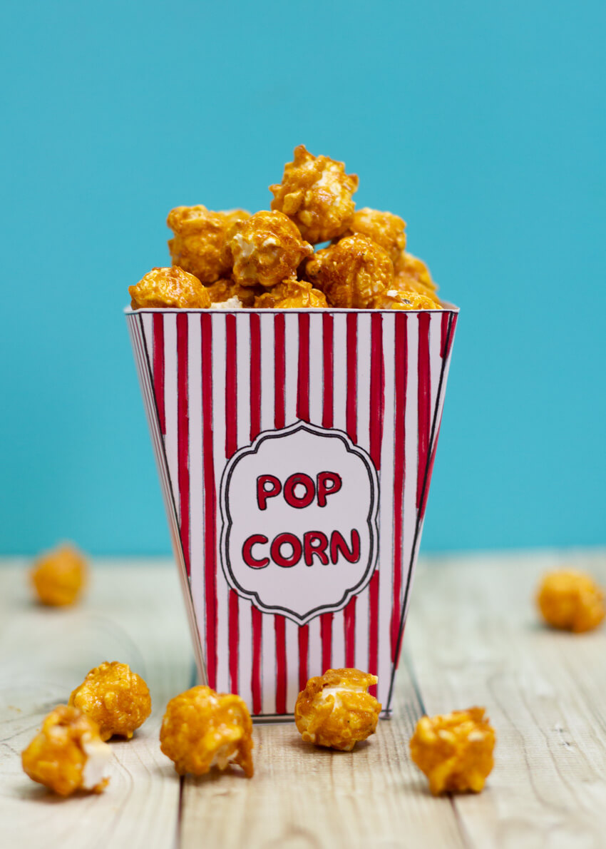 Homemade Amazing Popcorn Craft For Kids