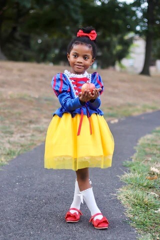 Homemade Amazing Snow White Dress For Little Girl