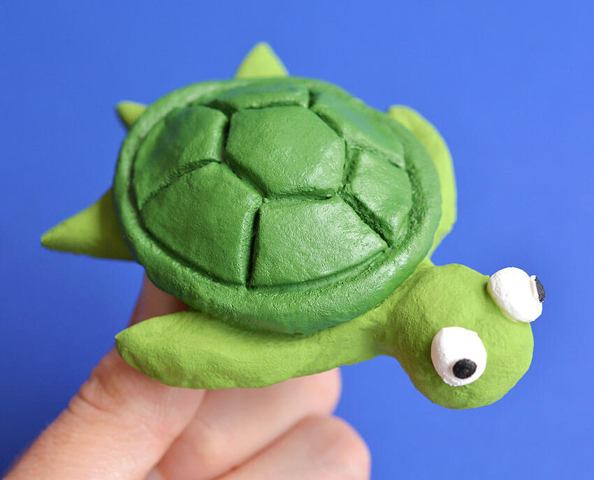 Homemade Cute Clay Turtle Craft For Selling Air dry clay Crafts To sell