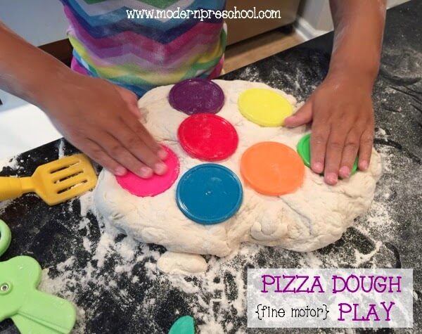 Homemade Pizza Dough Craft Activity for KidsPizza Crafts &amp; Activities For Kids 