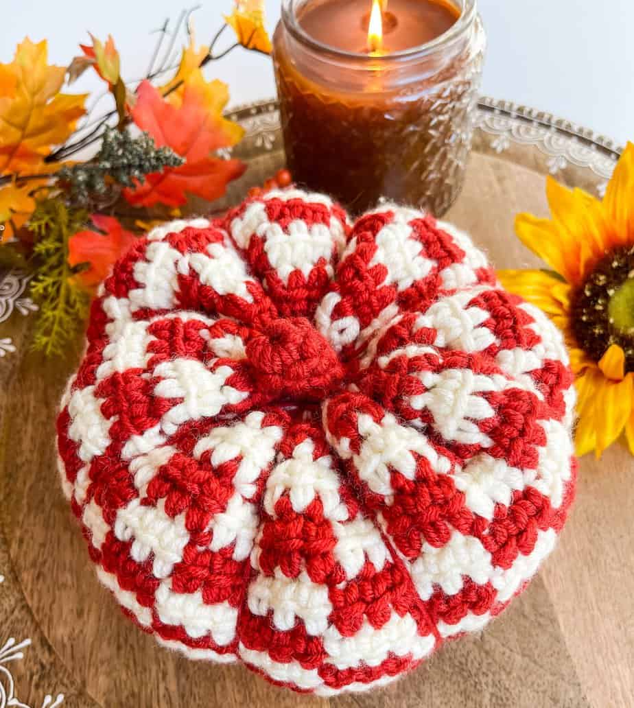 Homemade Unique Pattern For Crocheted Pumpkin Craft