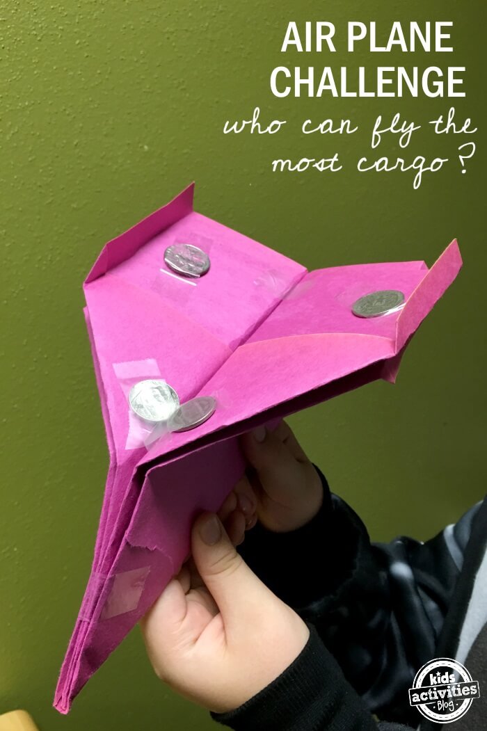 How To Make A Paper Air Plane STEM Challenge  For Kid Easy STEM Activities for Kindergarten