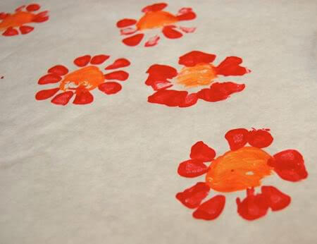 How To Make Flower Prints From Soda Bottles Spring Craft Ideas for Toddlers