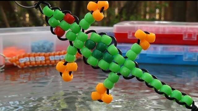 How To Make Lizard With Pony Beads