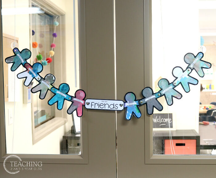 Joyful Friendship Banner Craft For Classroom Door Decor