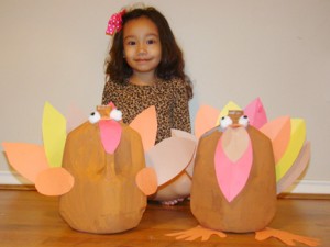 Let's Make a Simple Milk Jug Turkey Craft For Thanksgiving Milk Carton Animal Crafts 