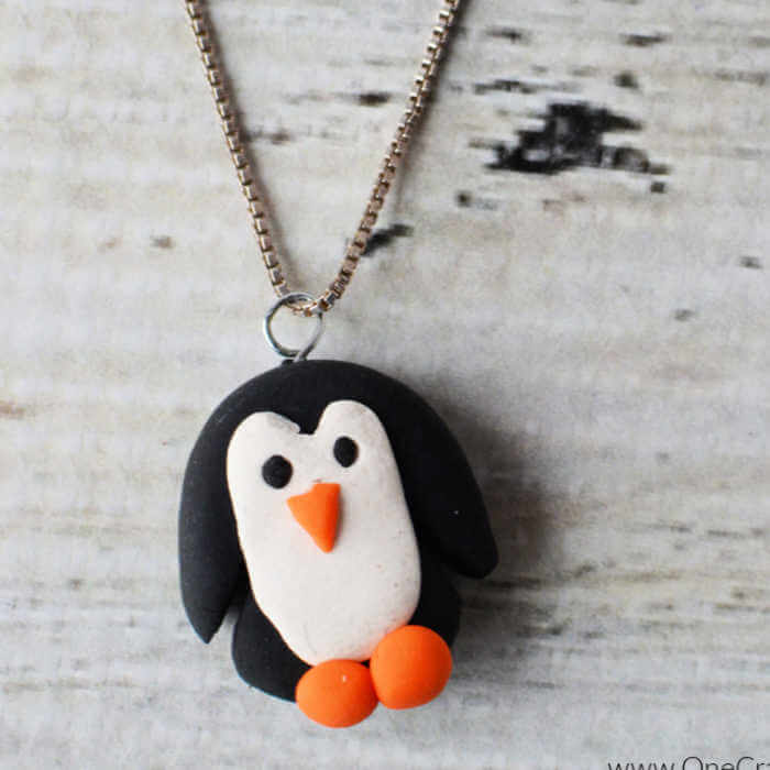 Let's Make An Adorable Penguin Craft Using Polymer Clay
