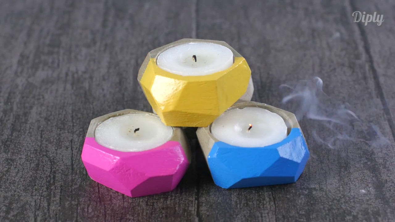 Let's Make Some Simple Candle Holders With Polymer Clay