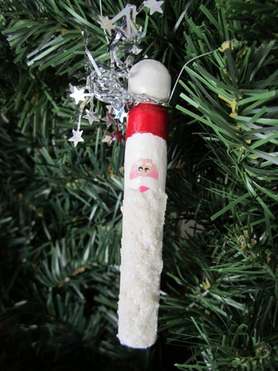 Little Snowman Clothespin Christmas Craft For Toddlers