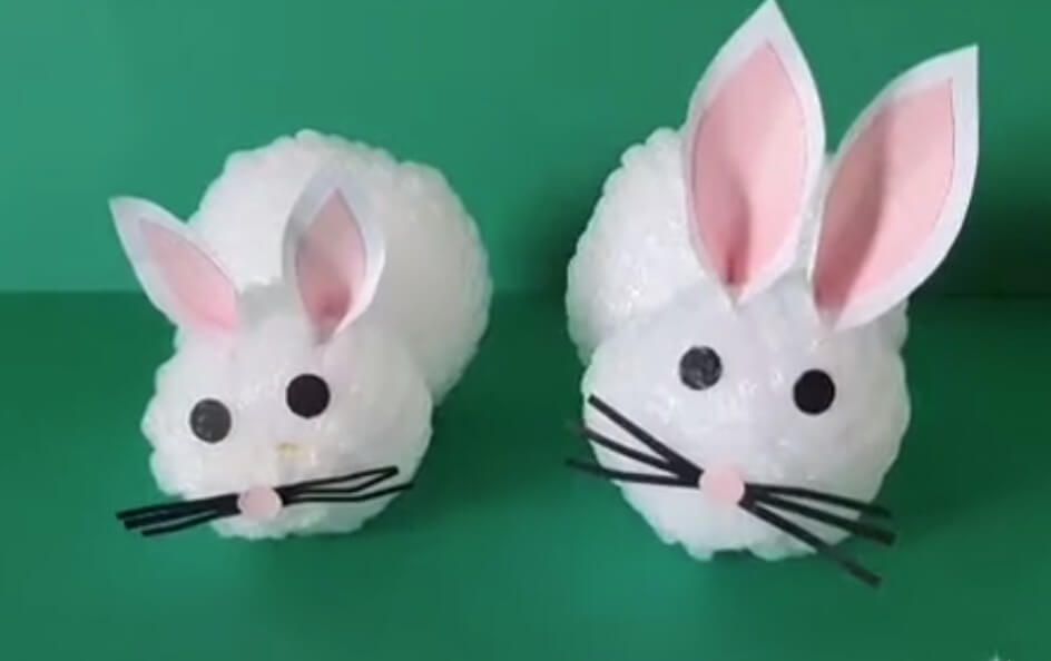 Lovely Bubble Wrap Easter Bunny Craft For Kids Bubble Wrap Crafts &amp; Activities for Easter