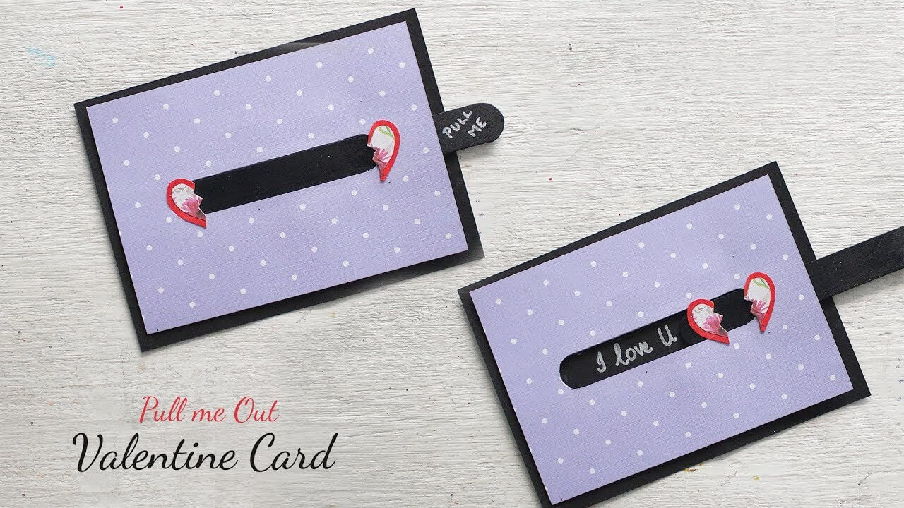 Lovely Pull Out Heart Paper Card Ideas For Your Love Ones Pull Out Paper Card Ideas