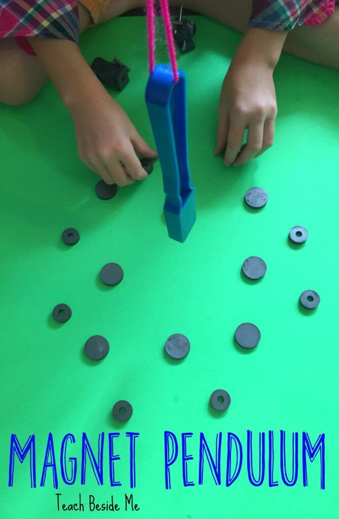 Magnet Pendulum Craft Ideas For Kids STEM Activities with magnets 