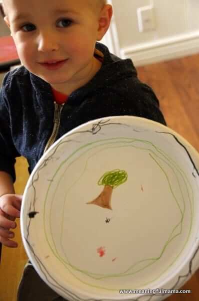 Magnetic Paper Plate Game Idea For Preschoolers Magnet crafts for Preschool 