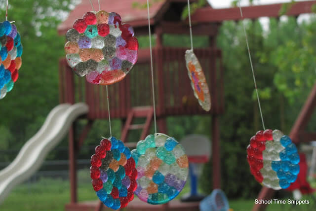 Melting Beads Suncatcher Decoration Craft Activity For Outdoor