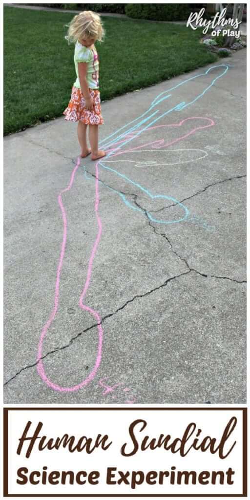 Outdoor Shadow Learning Activity For Science Experiments Outdoor Science Experiments for Kids