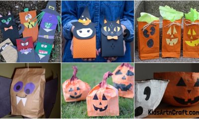Paper Bag Crafts & Activities for Halloween
