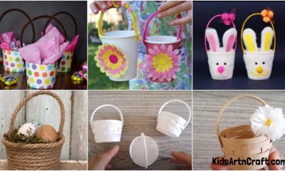 Paper Cup Basket Crafts