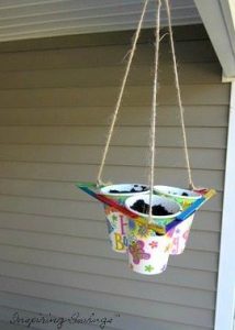 Paper Cup Planter Crafts - Kids Art & Craft