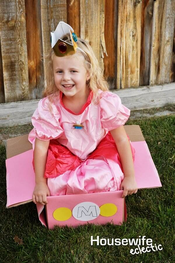 Peach Crown & Costume Craft Ideas For Kindergarten Girls Easy Princess Peach Costume DIY Ideas for Kids