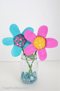Paper Cup Flower Craft Ideas for Kids - Kids Art & Craft