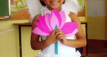 Pink Lotus Flower Craft For Basant Panchami Activities for Kids