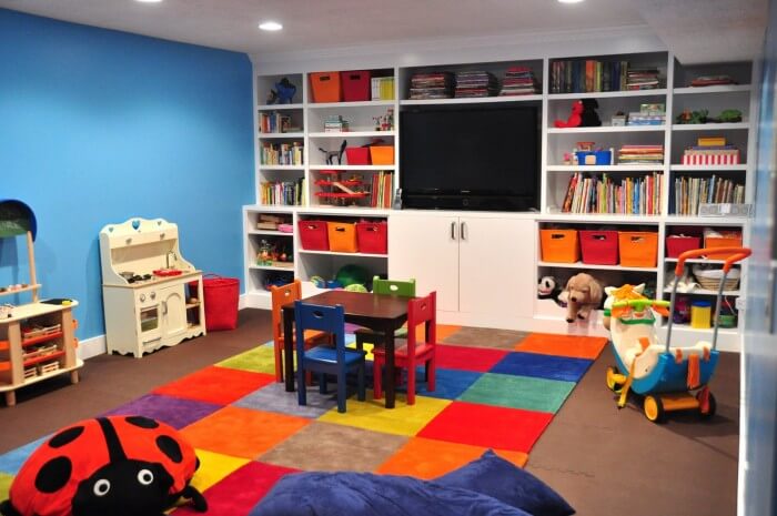 Playroom Design Ideas For Toy StorageToy Storage Ideas for Playroom