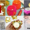 Polymer Clay Candle Holder Craft