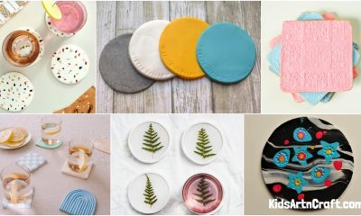 Polymer Clay Coaster Craft Ideas