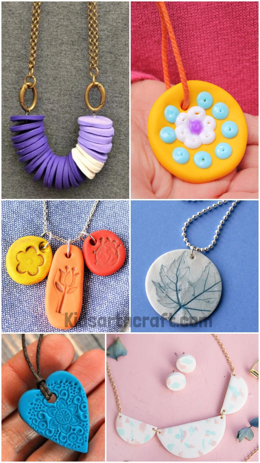 DIY Necklace Craft With Polymer Clay
