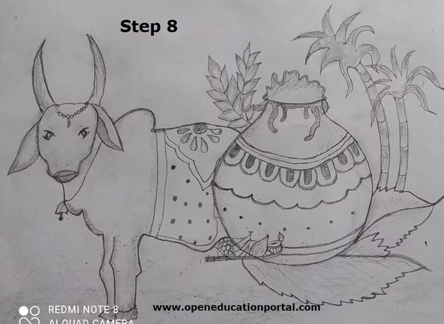 Pongal Drawing Tutorial For KidsPongal / Sankranti Crafts &amp; Activities for Kids