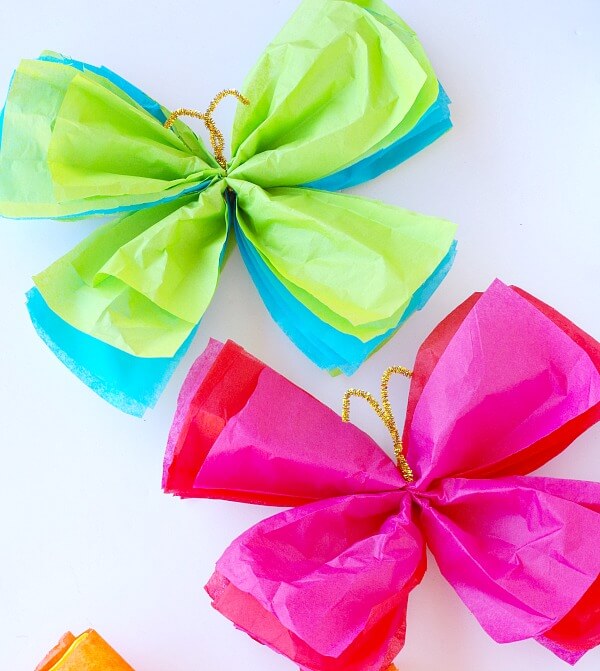 Pretty Butterfly Crafts For Kids To Make