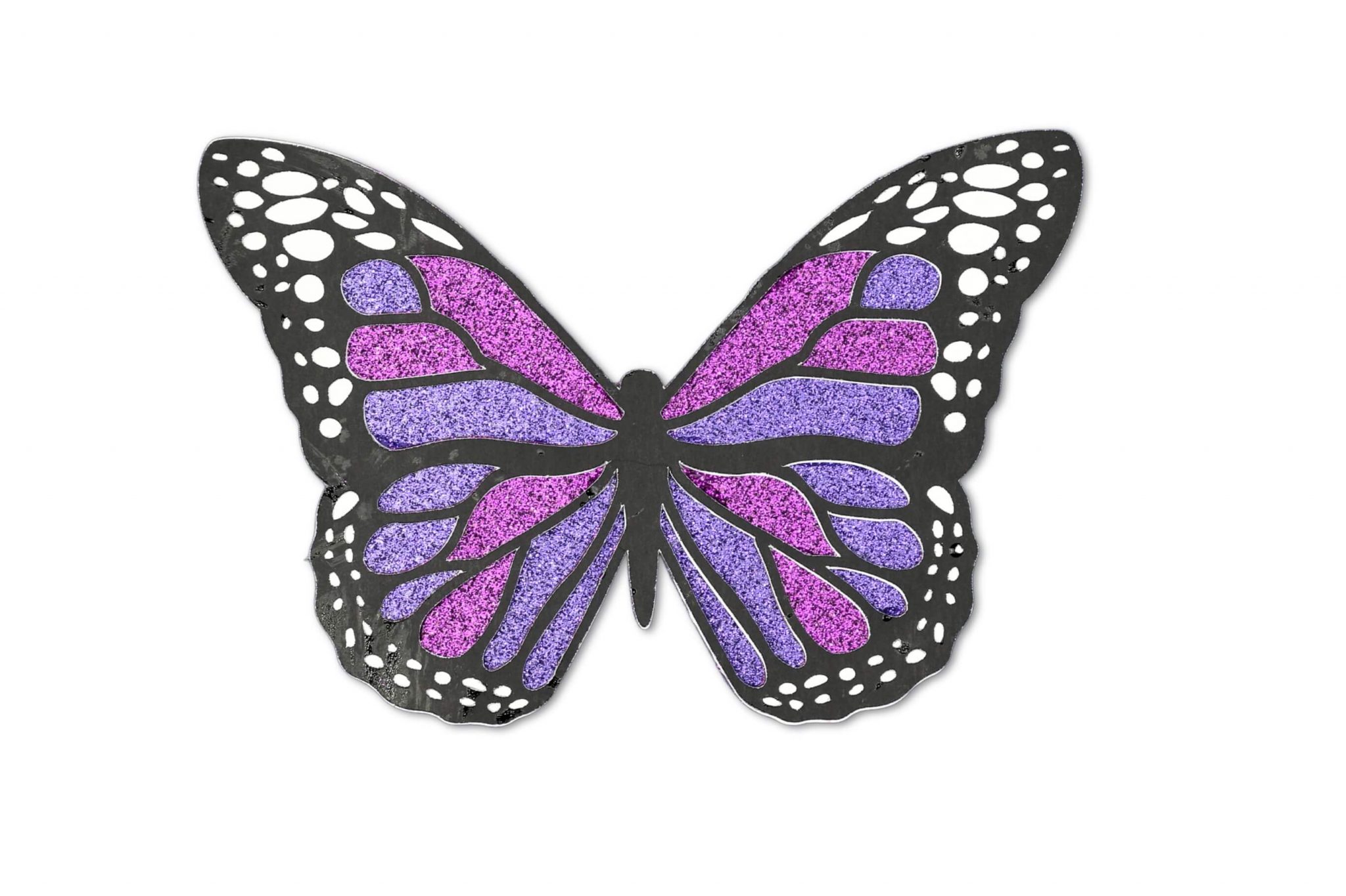Beautiful Glitter Paper Butterfly Crafts Kids Art & Craft