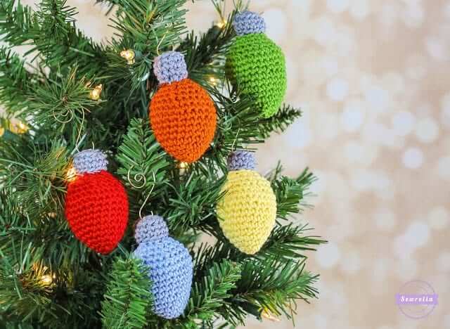 Pretty Christmas Lights Ornament Craft For Home Decor