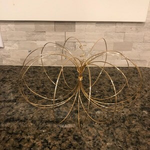 Quick And Easy Pumpkin Craft Activity With Floral Wire