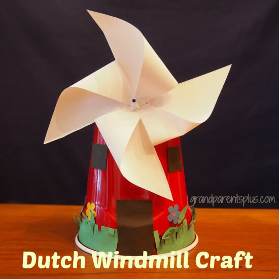Quick And Easy Paper Cup Wind Mill Craft For KindergartenPaper Cup Craft For Kindergarten