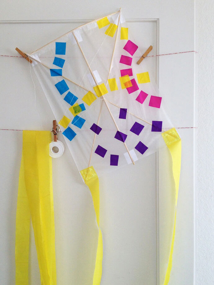 Quick And Easy Rectangle Paper Kite Craft For Lohri Lohri Crafts &amp; Activities for Kids