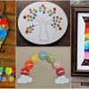 rainbow-button-crafts