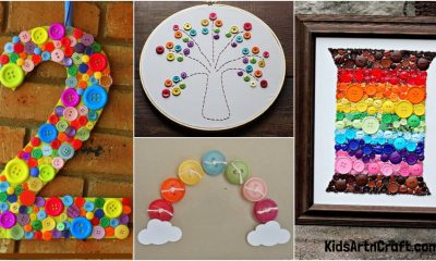 rainbow-button-crafts