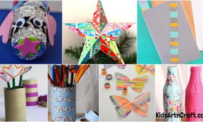 Recycled Washi Tape Crafts