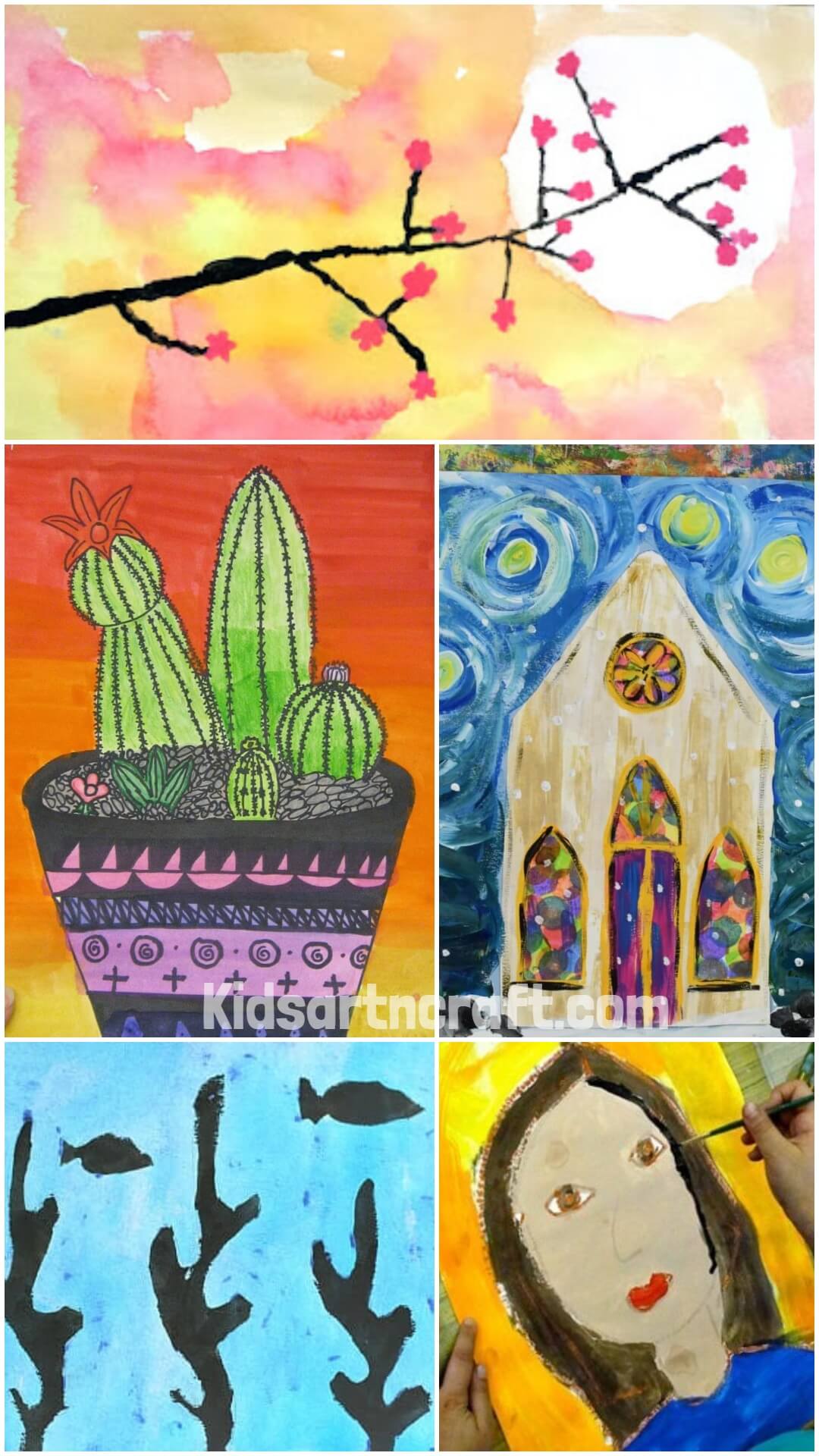  School Tempera Paint Projects for Kids