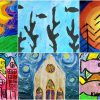 School Tempera Paint Projects for Kids