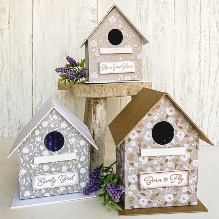 Simple & Beautiful Diy Bird House Using paper