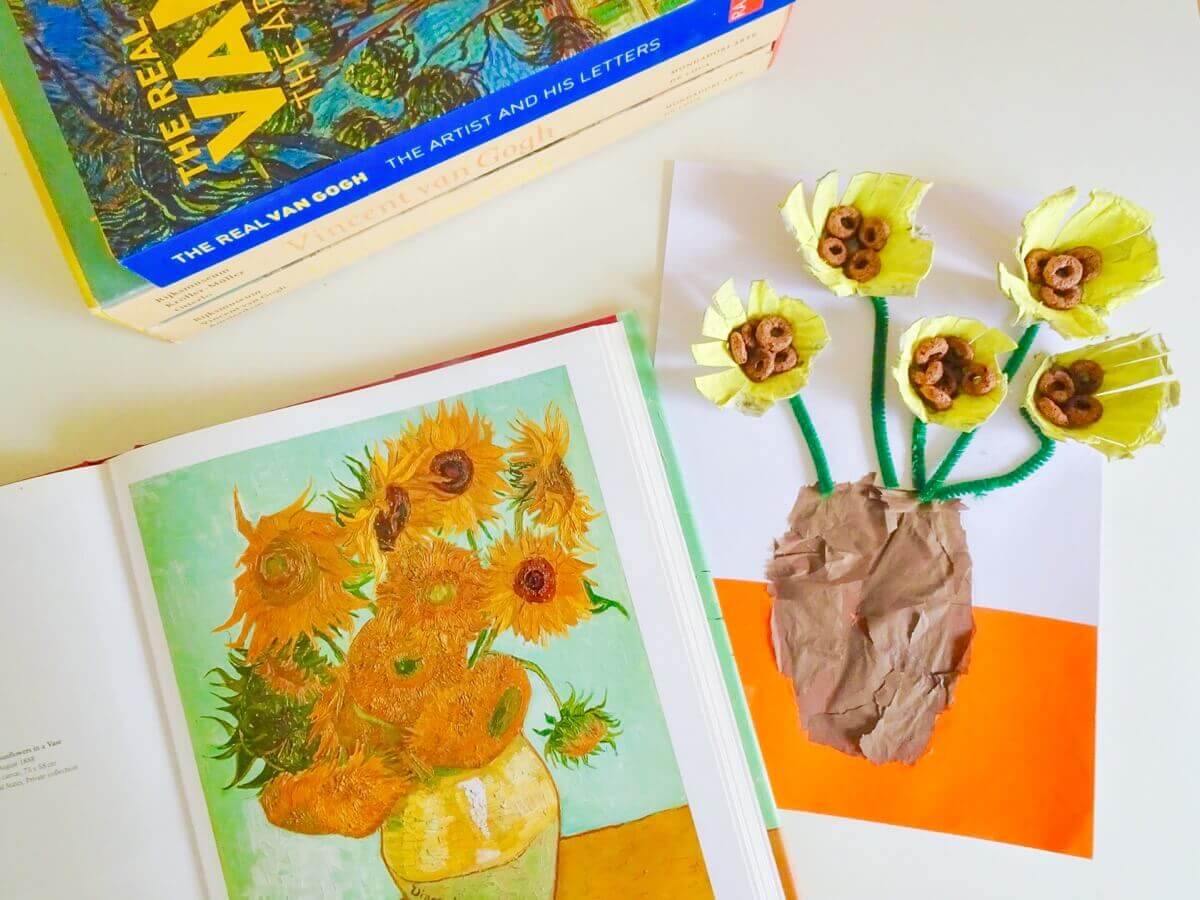 Simple & Beautiful Egg Carton Sunflower Crafting Idea Egg Carton Sunflower Crafts 