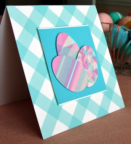 Simple And Chic Easter Egg Paper Card Ideas for EasterPaper Card Ideas for Easter