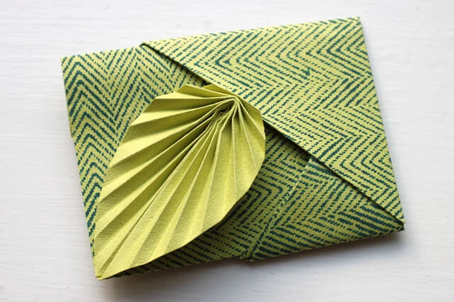 Simple & Easy Origami Leaf Card Ideas for Kids