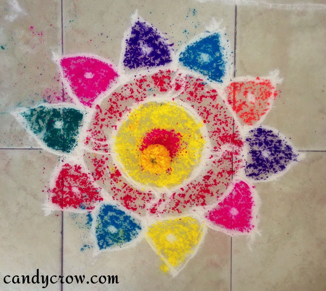 Simple And Easy Rangoli Design For PongalPongal / Sankranti Crafts &amp; Activities for Kids