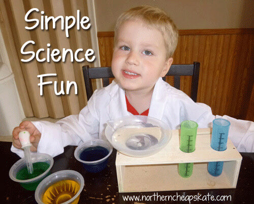 Simple & Easy Science Fun Using Baking Soda & Vinegar For Kids