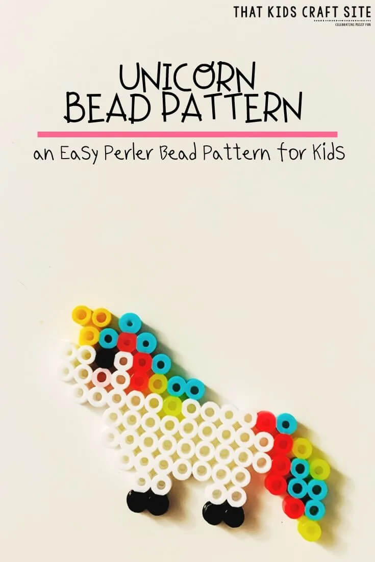 Simple & Fun Perler Bead Unicorn Pattern Craft For KidsEasy Perler Bead Patterns Anyone Can Do