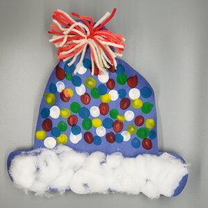 Simple & Fuzzy Winter Hat Craft Idea For Kids Winter Hat Crafts For Kids