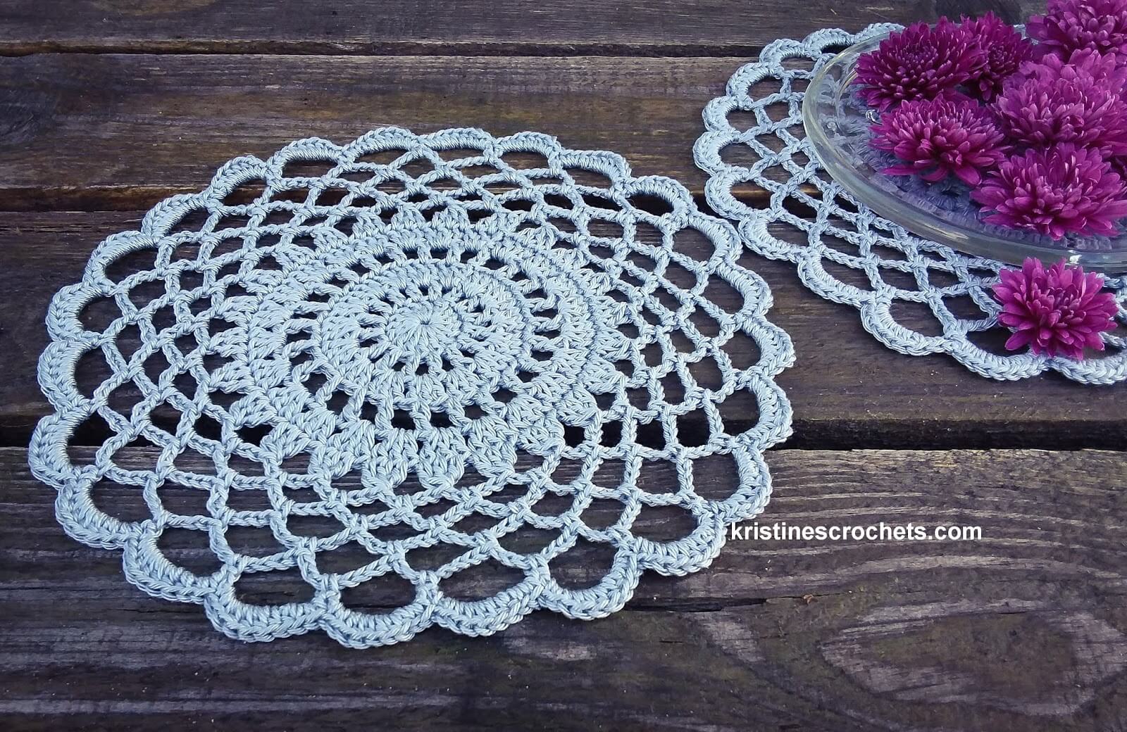 Simple Doily Crochet Pattern Craft Ideas Crochet Doily Patterns 